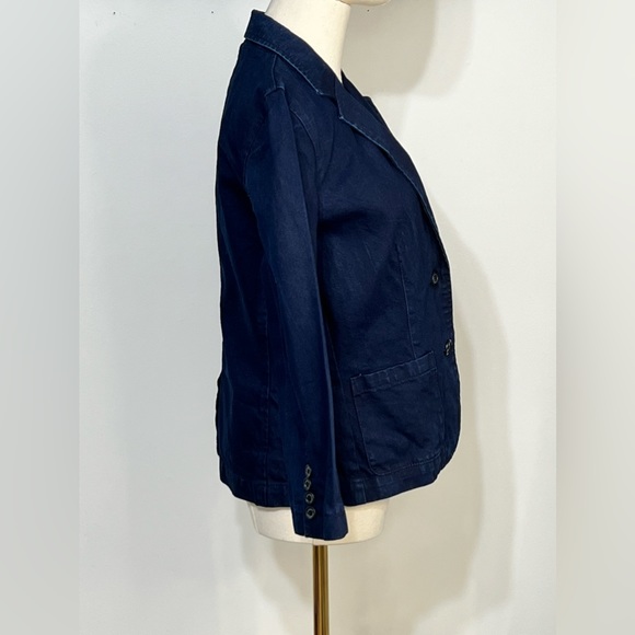 Lauren by Ralph Lauren Dark Denim Blazer - Picture 4 of 8